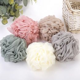 Plain Grote Bad Ballen Bubble Douche Spons Mesh Loofahs Sponzen 50g Groothandel Badkamer Accessoires i0612