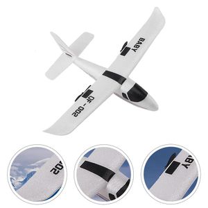 Avions pour enfants planeur télécommandé 24 GHz avion RC assemblé avion garçon blanc enfant 240118