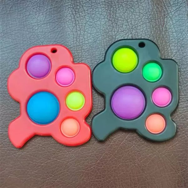 planète doigts presse bulles musique décompression fidget jouet push bulle pincement musiques huit planètes jouets éducatifs pour enfants ZM920