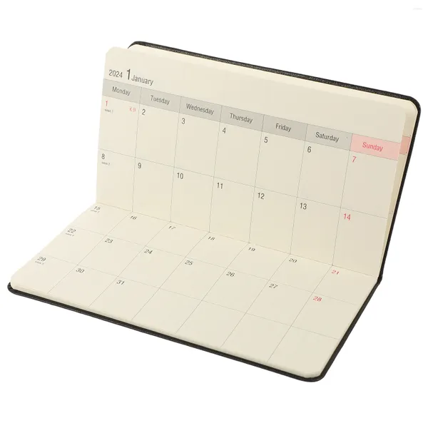Planificateur Calendardo Liste hebdomadaire Bloc-notes Carnet quotidien Livre Bloc-notes Rendez-vous Agenda mensuel Planification Bloc-notes Plantime