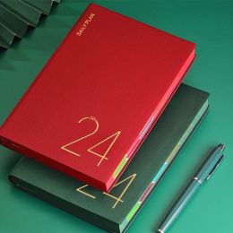 Planchers 2024 Planificateur Chinois Inner Page Notebook 365 jours Daily Daily Weekly Plan Montbooks Diary School Stationery Bureau.