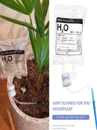 Plant Life Support Drip Watering Equipment H2O -pakket Irrigatieplanten Balkon Huishouden Lazy Automatic Garden Water System DRIP2225029