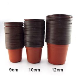 Plant Pot Planting Flower Nursery Starter Grow Home Flowerpot Gardening Container met Hollows Garden Tool 210615