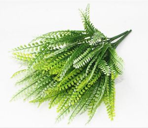 Plante mur végétal vert mur végétal simulation plante herbe plastique fleur arrangement des accessoires Pteris W109