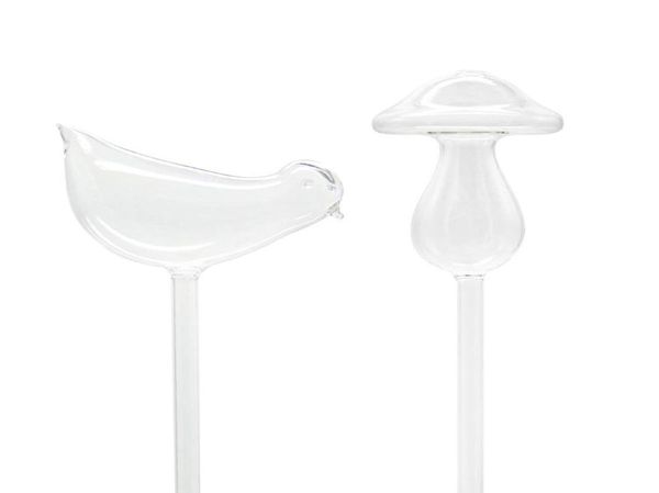 Arrosage de plante Bulbes Birdmushroom Design Handsclown Glass Auto-arrosage transparent2906008