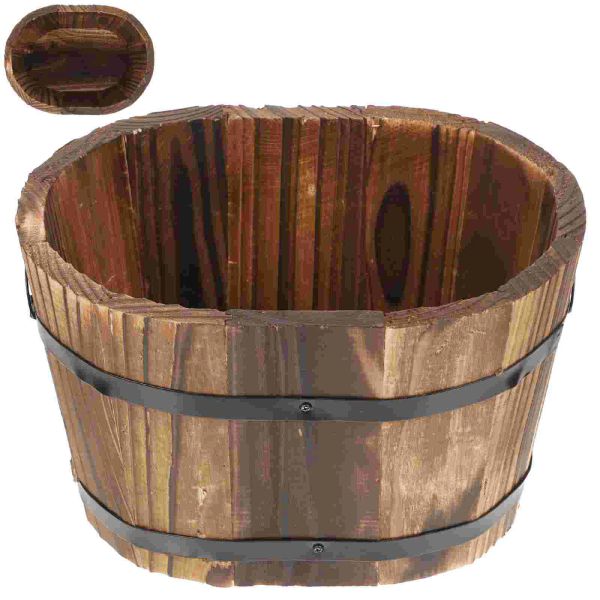 Jardinières Jardinière Pot de Fleur Pot de Fleur en Bois Jardinière en Bois Jardinière en Bois pour Plantes d'extérieur pour Fleur Balcon décoration