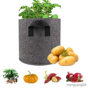 Plantenbakken Potten 1/2/3/5/7/10 Gallons Plant Grow Bags Vilt Strong Groente Groeiende Planter met Handvat Bloempotten Tuin Kas Container R230620