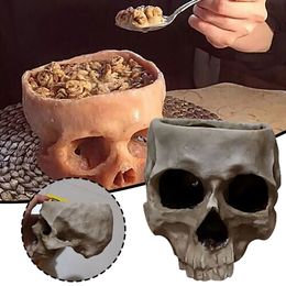 Planters potten kunstmatige menselijke schedel desinign