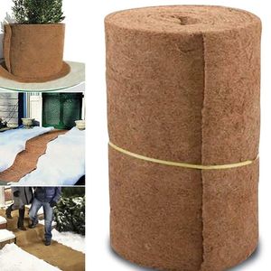 Planters Pots Coconut Coir Liner Sheet Coco Plant Fiber Roll Natural Reptile Carpet Mat Bedding Supplies Insulation Flowerpot Basket 231216