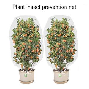 Planters Potten Trekkoord Plant Bescherming Cover Beschermende Apparatuur Fruit Tree Anti-Birds Insect Anti-Frost Net voor Landbouw Hortic