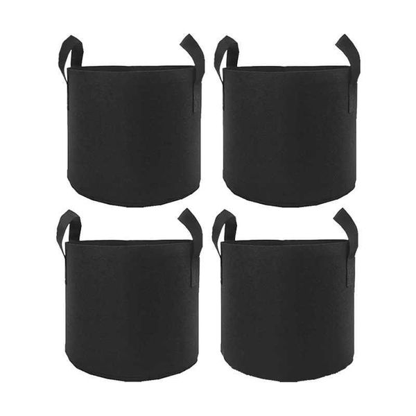 Jardinières Pots jardin cultiver sac en feutre Fleur Fruit Plaviers