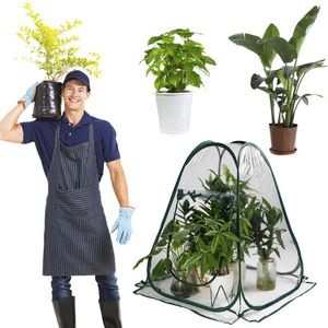 Planters Potten Greenhouse Tent Bloem Huis Tuinieren Achtertuin Opvouwbare Geen Montagebescherming Bescherming Cover voor Buiten Tools