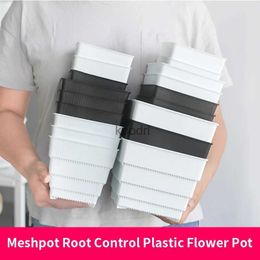 Plantenbakken Potten Meshpot 6cm 7 cm 10 cm 12 cm 15 cm Vetplanten Potten Lithops Cactus Plantenbak Plastic Bloempot Goede drainage met luchtgaten YQ240109