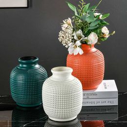 Planteurs Pots Nordic Plastic Vase moderne Incassable Flower Home Decoration Decoration Layout grand conteneur Simple Q240429