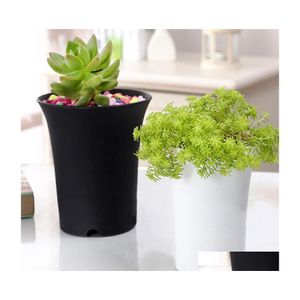 Planters potten plastic ronde succenten bloemen ctiveren bodem ademende bloempot plantenhuisplantaat tuin bh2362 drop levering p dhzgg