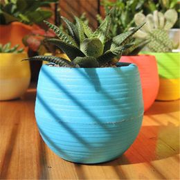 Jardinières Pots Résine Bunga Pot Mini Plastik Pot Bunga Taman Rumah Pot Ramah Lingkungan Tanaman Succulentes Pot