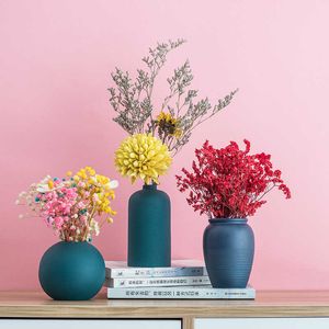 Plantenbakken Potten seni desain Interieur warna-warni bunga rumah Flanter Pot