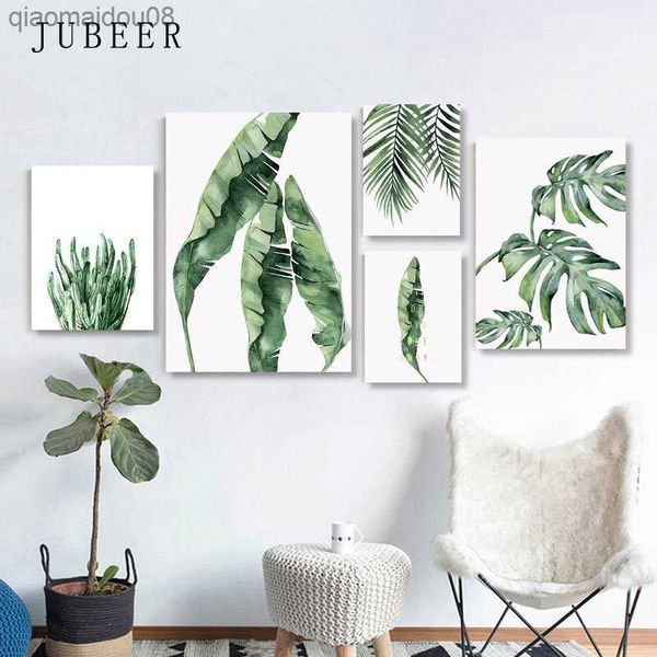 Plantes Affiche Avec Cadre Style Scandinave orchidée aloe monstera Photo Décorative Moderne Mur Art Intérieur Peinture Décor À La Maison L230704