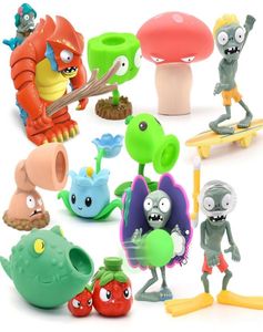 Plants vs zombies 2 Big wave Beach guacodile snorkel shell surfer zombie Peashooter kinderen Action Figure Model Toy Verjaardagscadeau 20127415010