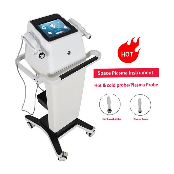 Plasma Beauty RF Equipo Plasma Pen Wrinkle Ojeros Bolsa Bolsa Poro Ance Retire la elevación facial Hammer frío 2 en 1 Máquina de cuidado de la piel Dispositivo de apriete de la cara