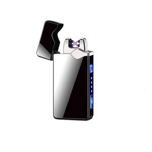 Plasma aansteker met LED Flameless winddichte USB -oplaadbaar voor sigarettenaanstekers