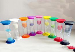 Plastic 1 minuut zandloper multicolor zandglas zandklok timers creatieve geschenken kinderen speelgoed uur meter huizendecoratie bh4296 wxm5665612