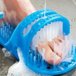 Masseur de chaussures de bain en plastique Pantres de masseur pour pieds Pouce pierre étroile de pied Bouche à douche à pied Produits de salle de bain Nettoyage
