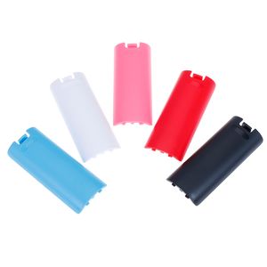 Coque de protection de batterie en plastique pour accessoire de manette de jeu à distance Nintendo Wii