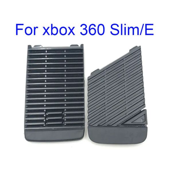 Cubierta de plástico negro HDD para Microsoft Xbox360 slim s, cubierta de disco duro para xbox360 E, funda de plástico