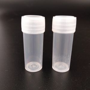5 ml 5G Plastic Doos Pakket voor Glas Ronde Platte Mond Filter Tip Solid Poeder Deeltjes Monsters Droog Kruid Bloemen Opslag