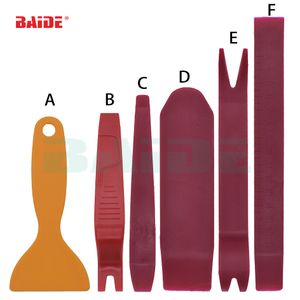 Kit d'outils de barre d'ouverture de panneau de retrait de garniture intérieure de porte automobile en plastique, ensemble d'outils à main de haute qualité