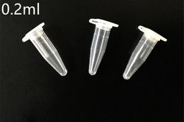 Viales de prueba de equipo de laboratorio micro claros de tubo de centrífuga de plástico con paquete de tapa a presión de 10 ml