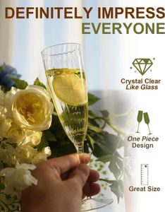 Plastic Champagne Flutes 36 PCS Duidelijke wegwerpwijnglazen Herkruikbare cocktailbekers voor Home Daily Life Party 240408