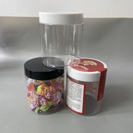 Plastic containers 4oz 250 ml Jar Box Cases Wax Holder Container Verpakking Voedsel Grade Wax gereedschap Opslag voor Siliconenpijpen Snoepopslag