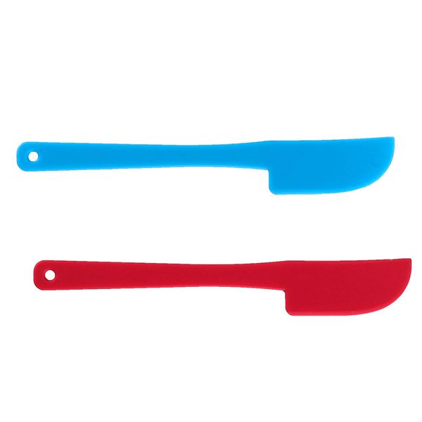 Spatule à gâteau en plastique pour crème et beurre, mélange de pâte, grattoir, couteau, brosse, outil de cuisson, vente en gros d'usine