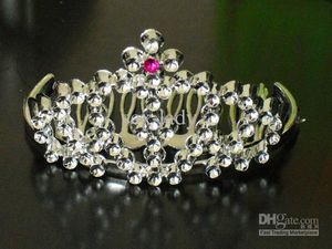 Couronne en plastique, couronne de mariage, diadème, ornements de cheveux, jouets de fête, accessoires pour robe de danse, bandeau à la mode