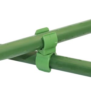 Pase de serre à serre en plastique Pabillement fixe Clamp à 360 degrés Jardin Rotage Plant Greffing Stakes Connecteur Clip 5 PCS