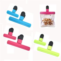 Plastic Food Sealing Tas Clip Chips Tassen Sealer Seal Grip voor Snack Koffie Opslag Keukenaccessoires XBJK2104