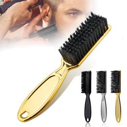 Poignée en plastique coiffure des cheveux doux nettoyage brosse de coiffeur de cou bassette cheveux cassés enlever les outils de coiffure de peigne peigne