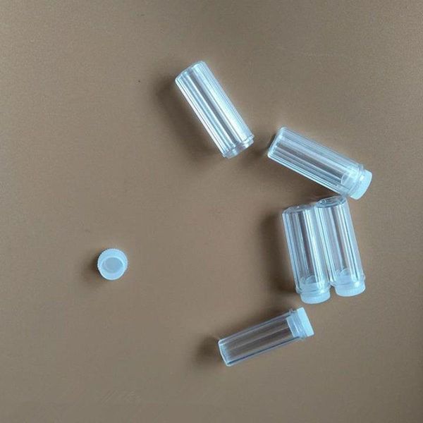 Mini bouteille de médecine en plastique 5g comprimé en plastique pilules transparentes bouteille de capsule portable expédition rapide F628 Bcccr