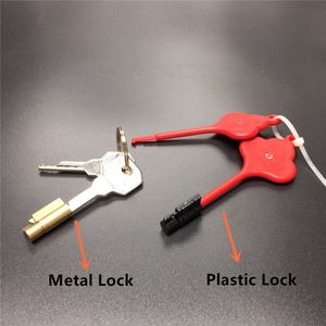 Plasticmetal Magic Lock voor kuisheidskooi Nieuwe kuisheidsapparaten Accessoires