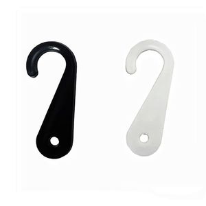 Fournitures de vente au d￩tail Plastique Towers Hang Hook Products Package Accessoires Afficher Clip Clip HK3 500PCS