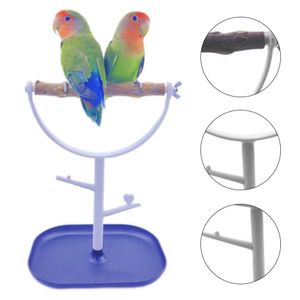 Plastic Safe Parrot Bird Training Stand multifunctioneel vogelspeelgoed met meerdere use vogelstand