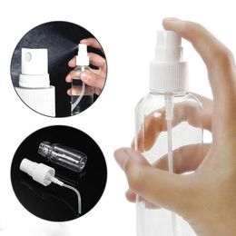 Botella de spray de plástico 120 ml de botella de bomba de pulverización transparente recipiente cosmético vacío 4oz 1000pcs lote envío gratis uhrbg