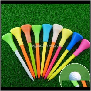 Tees en plastique Multi 83Cm Coussin en caoutchouc durable Top Tee Accessoires de golf Couleur aléatoire W5Ehz Cf87N