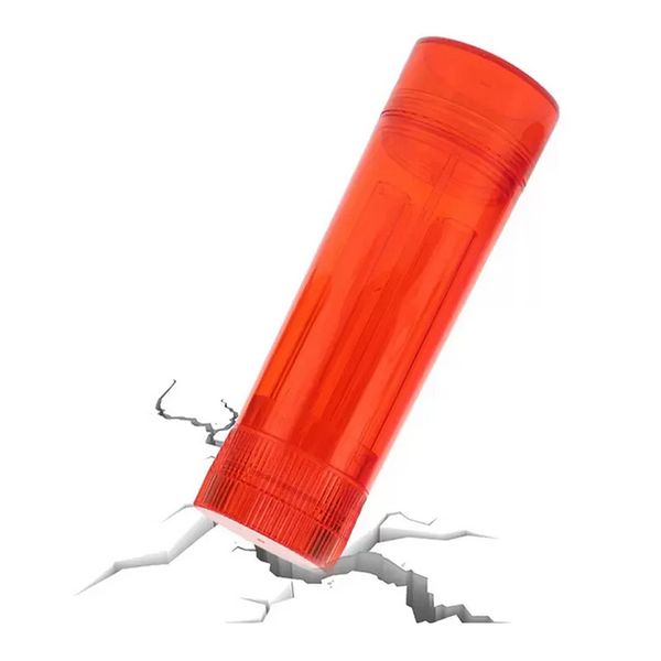 Broyeur de tabac en plastique pré-rouleau Doob Tube 2 en 1 accessoires pour fumer 6 tubes remplissage cône porte-cigarette pots d'herbes sèches broyeurs en gros