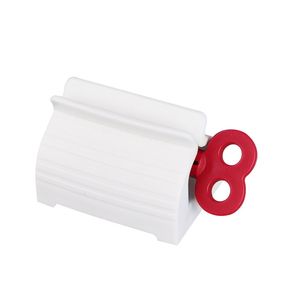 Plastic tandpasta tube squeezer sleutel rollende ontwerp innovatieve staande decoratieve witte kleur 1000 stks