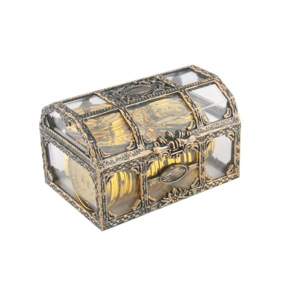 Cajas de plástico transparentes para tesoros, papel de regalo, caja de almacenamiento de joyería creativa para mujer, caja de regalo decorativa de escritorio, 10,5*8*6,5 CM