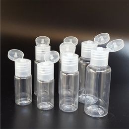 Plastic Reisfles 5 ml / 10ml / 20ml / 60ml / 80ml / 100 ml / 120ml / 150 ml lege draagbare flessen met flip-dop voor shampoos douchegel