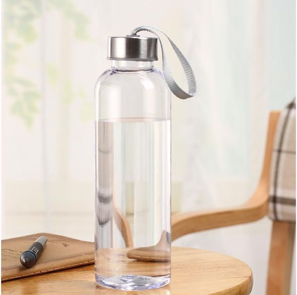 Bouteille d'eau en plastique Sport de plein air Espace anti-fuite Tasses pour enfants ﾠ Tasses de vélo bon marché de voyage ﾠ Logo sur mesure pour enfant Adulte Nouveau 2 8cc B2